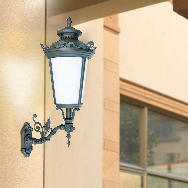 欧式庭院壁灯室外防水防锈庭院大门灯花园中欧别墅露台LED灯