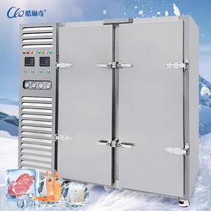 工业大型双推车1400L食品速冻机猪蹄排骨肉浆汁鲍鱼冻结机速冻柜