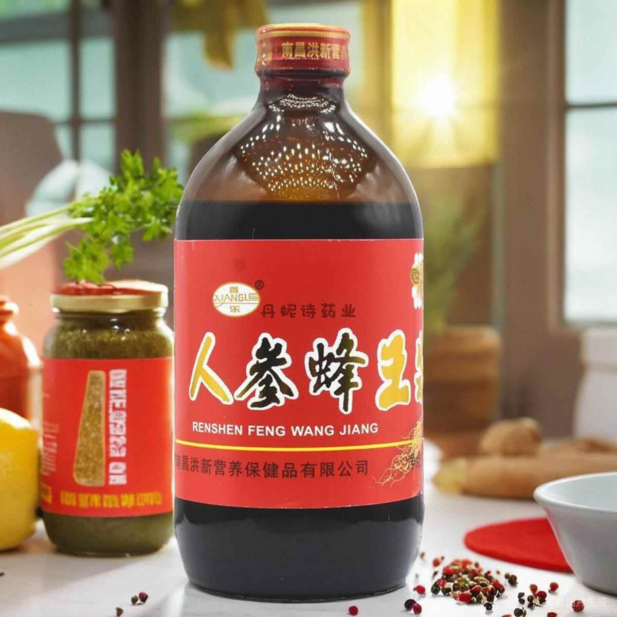 包邮人参蜂王浆口服液 营养品饮品