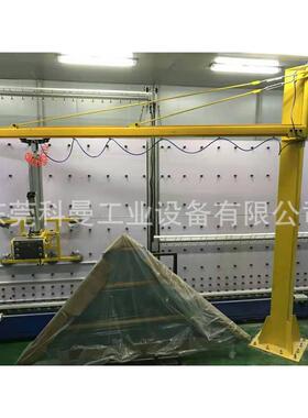 动吸中可空玻璃陶瓷铝上料板机翻转旋VSD转吸玻璃悬气臂式真空吊