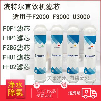 滨特尔U3000 F3000 F2000 F230 140 C41净水器滤芯替换 FHP1 F2B5