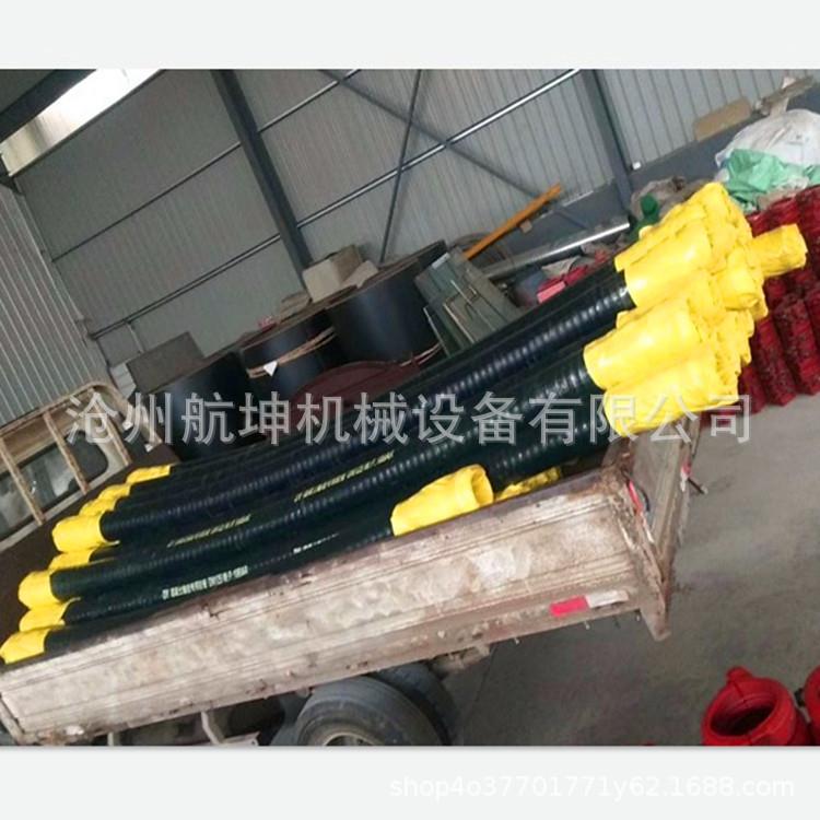 125压胶混凝土输高送橡胶车软管泵四层钢丝橡胶软管单头管CPU钢丝