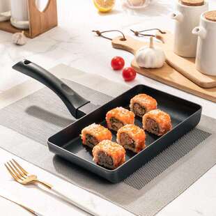 玉子烧锅早餐蛋卷煎蛋不沾锅厚蛋烧锅麦饭石方形平底锅迷你小煎锅