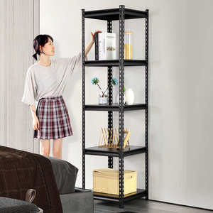 银祥货架家用置物架展示架铁架角钢仓储仓库超市书架储物架小架