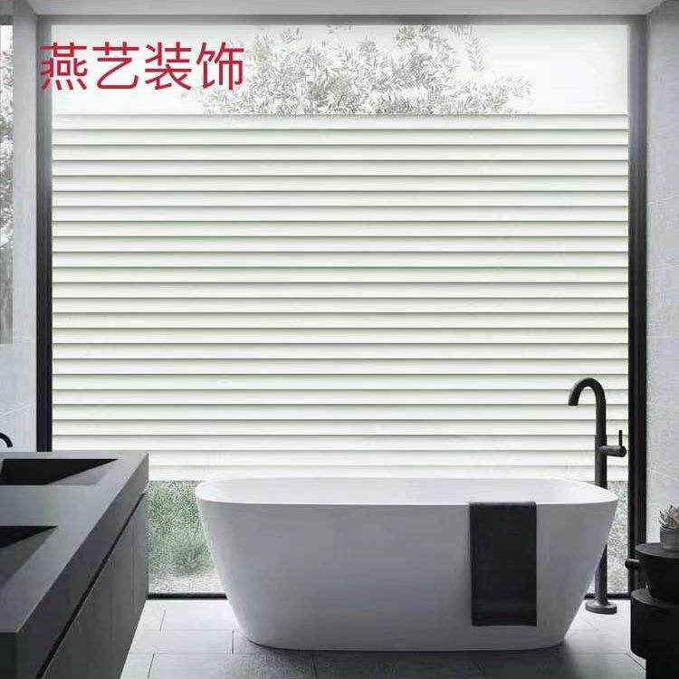 厂家静电无胶防晒磨砂玻璃贴纸透光不透明pvc窗户浴室窗贴膜