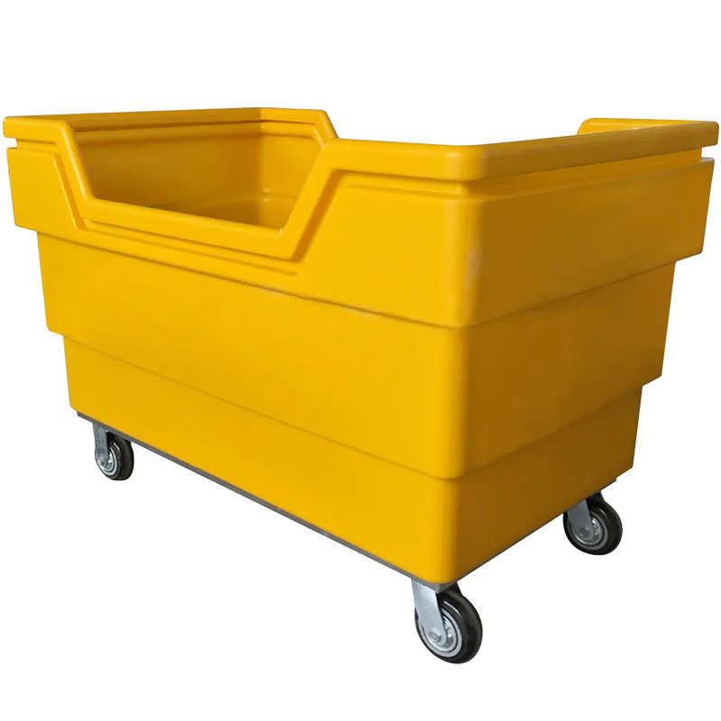 滚塑布草车加工无现货清洁车酒店宾馆PE滚塑制品定制OEM加工厂