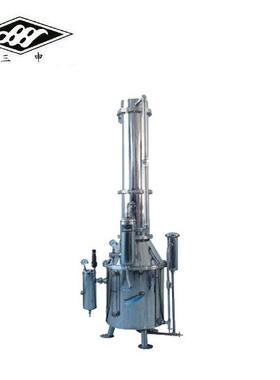 上海三申TZ50/TZ100/TZ200/TZ400/TZ600不锈钢塔式蒸汽重蒸馏水器