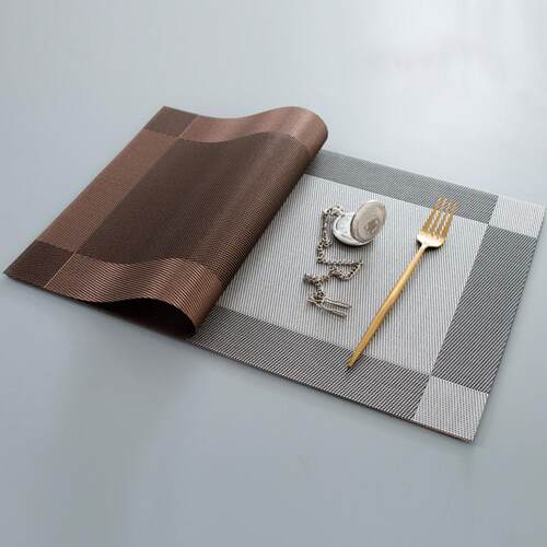 Rectangular western restaurant coffee table mat