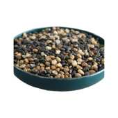 溪流石 龟缸砂石批发 鱼缸造景专用原生溪流石水族箱底部鹅卵石乌