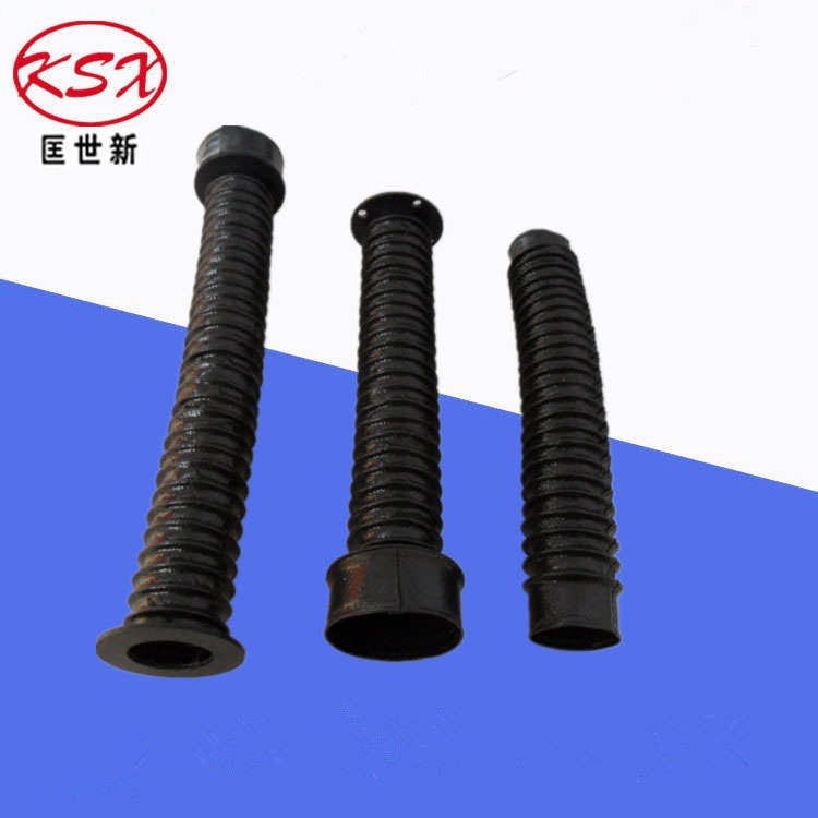 液压伸缩阻燃丝杠活塞杆防火罩 链式保护套罩圆形油缸缝纫防尘拉