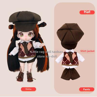 ICY DBS MAYTREE ob11关节衣服学院风女仆装运动装套装12分娃娃衣