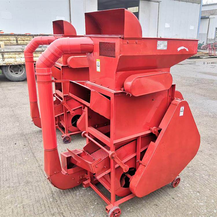农用花生剥壳机二次抽风花生脱壳机榨油配套花生脱壳机家用小型