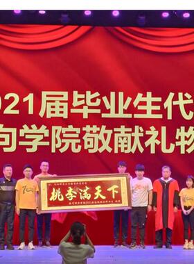 ZZ8N批发毕业礼品物赠送学校母校学院典礼纪念留念桃李满天下牌匾
