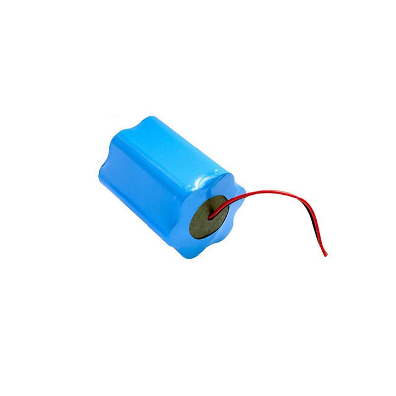 18650三节串联加保护板出线5200MAH11.1V12v喷雾器锂电池组
