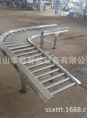 滚轮生产流水线滚筒式输送机纸箱周转筐工装托板