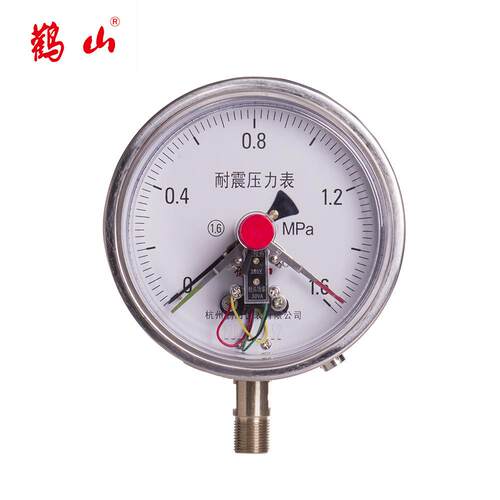 径向全不锈钢电接点压力表YXC150BF 全钢304电接点 厂家直销