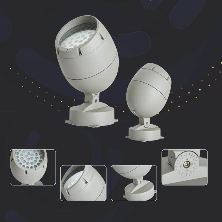 别墅园林庭院射树灯景观照树灯3W6W9W12W18W36W72W地插灯投光灯