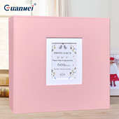 6pu寸圣诞礼品家用600皮质相册广影集簿7美混装 ..相相册插袋5儿童