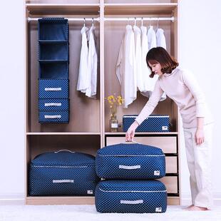 棉被收纳袋布艺棉被整理袋换季衣服收纳袋耐用大容量家用防潮可洗