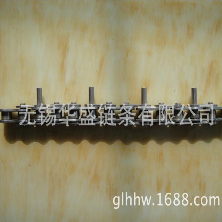 工厂供 条不锈钢SS084-1加应长轴型468链 短节距子滚输送链