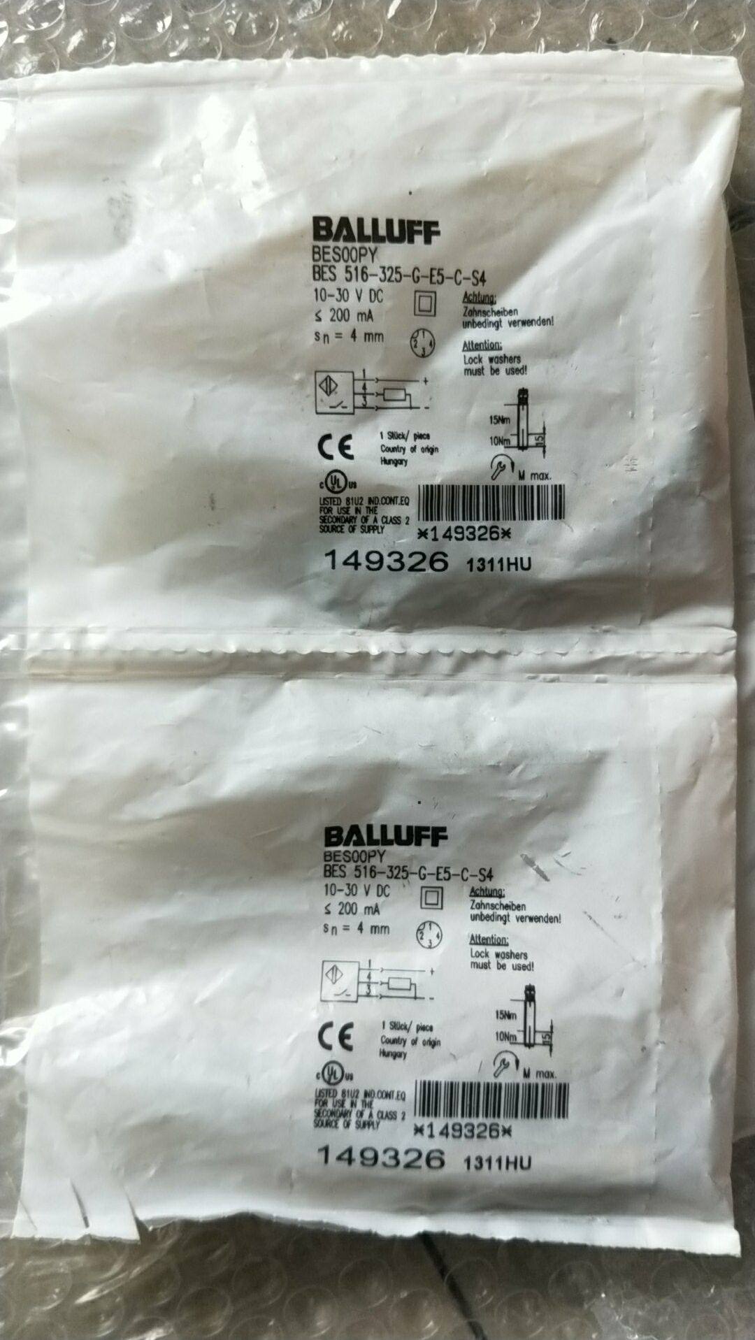 全新巴鲁夫 BES00PY BES 516-325-G-E5-C-S4 现货 *