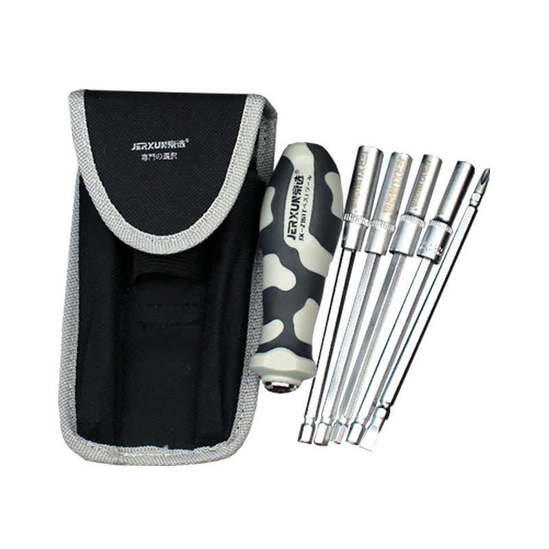 京选套筒螺丝刀套装加长外六角套筒螺丝批拆装小起子5.5/7/8/10mm