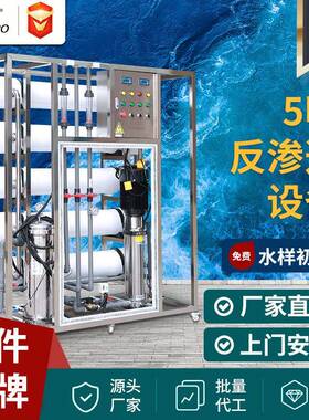 大型反渗透设备纯净水设备软水机去离子水处理系统工业反渗透设备