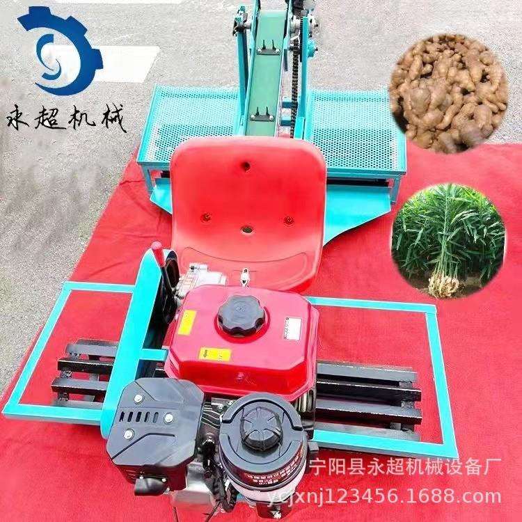 贵州生姜种植机老姜播种机汽油机带自走式种姜不伤姜芽播种均匀