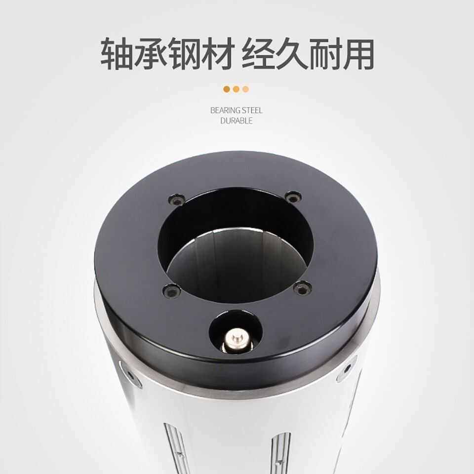 气胀套3转6寸英寸钢制气胀轴转接套瓦片式铝合金气涨套胀紧套