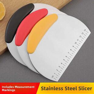 切面刀食品级不锈钢刮刀刮板切刀刮片硅胶厨房面团切面烘焙专用刀