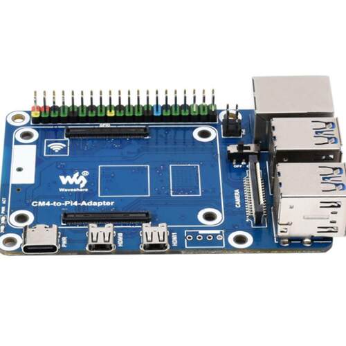 树莓派CM4转Pi4B扩展板 树莓派4B替代板Raspberry Pi 4B替代方案