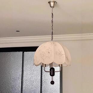 法式复古风法拉格餐厅灯室灯主卧卧吊灯计师设古中餐桌吧台吊灯88