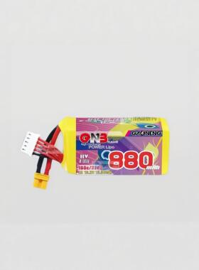 GNB高能880mAh 4S 15.2V 160C HV竞速穿越机FPV航模高倍率锂电池