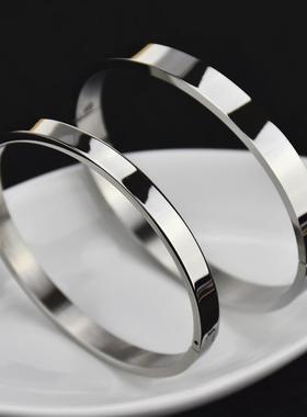 European and American 468mm smooth titanium steel couple ope