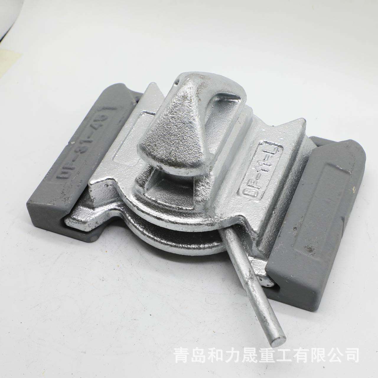 集装箱燕尾角锁运输燕尾底锁 55°物流箱箱锁厂家集装紧固件