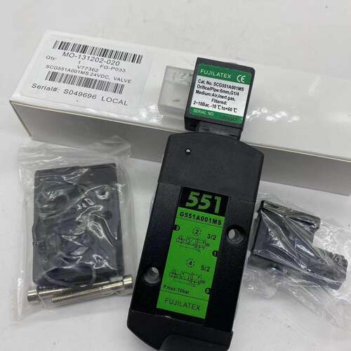 电磁阀SCG551A001MS DC24V AC230V换向阀G551A001MS电磁阀