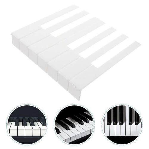 52pcs Musical Keyboard Arcylic Piano Repair Tools Keytops