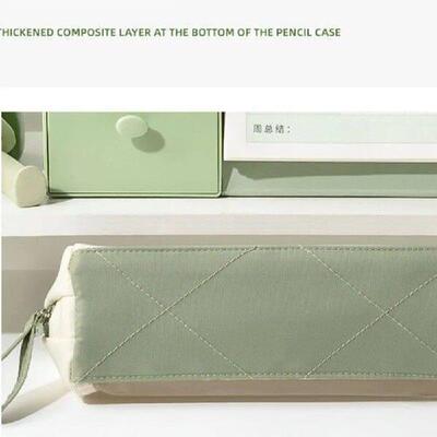 Large Capacity Pencil Cases Simple Style Multi Purpose