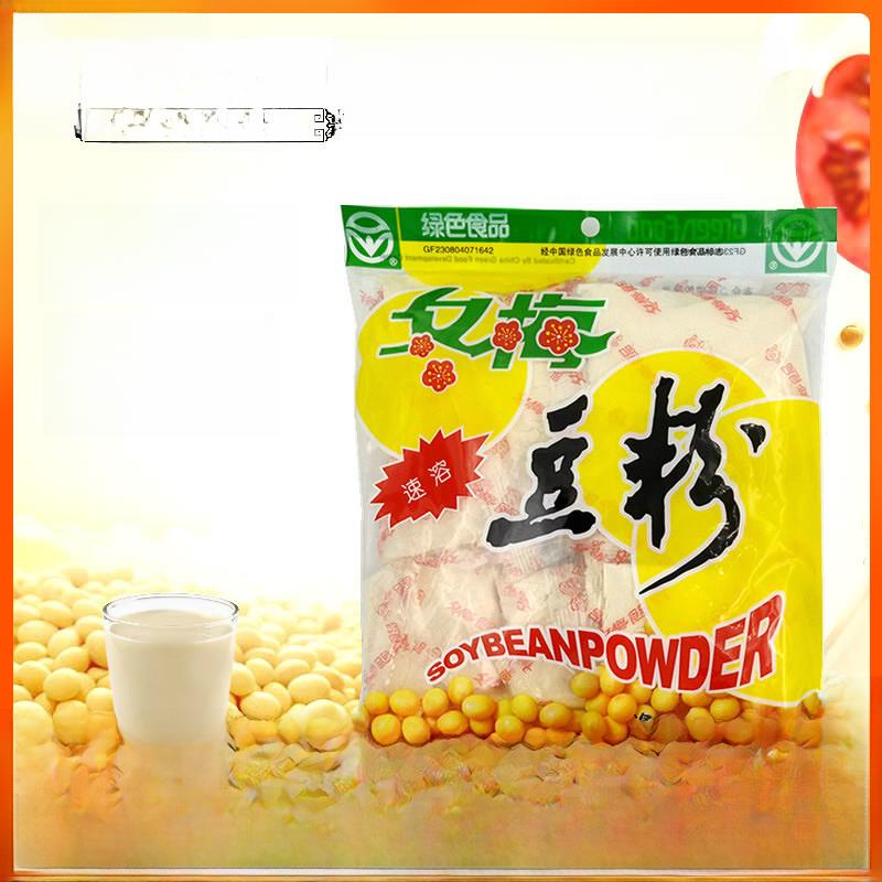 东北豆浆佳木斯冬梅豆粉300Gx4袋早餐豆浆速溶原味豆粉