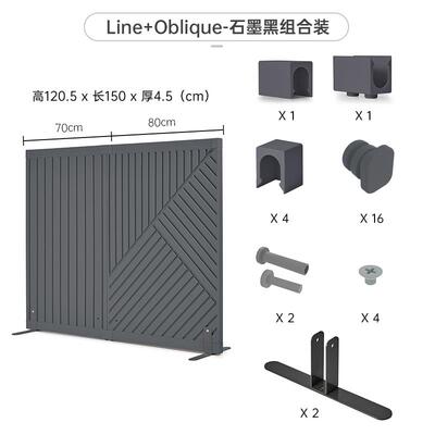 正品Ta厅ke新mehom进口型现代移房间隔断餐办公室屏风床边动矮墙