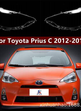 适用于丰田普锐斯大灯罩1214款大灯壳大灯面priusc灯罩pc面罩