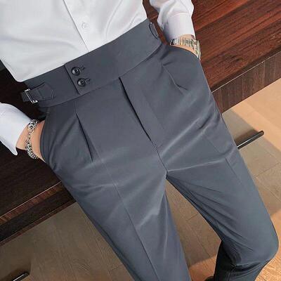 suit Clothes pants for men Trousers dress Formal Mens Summer