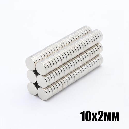 10*2高性能钕铁硼强磁圆形磁铁吸铁石10X2