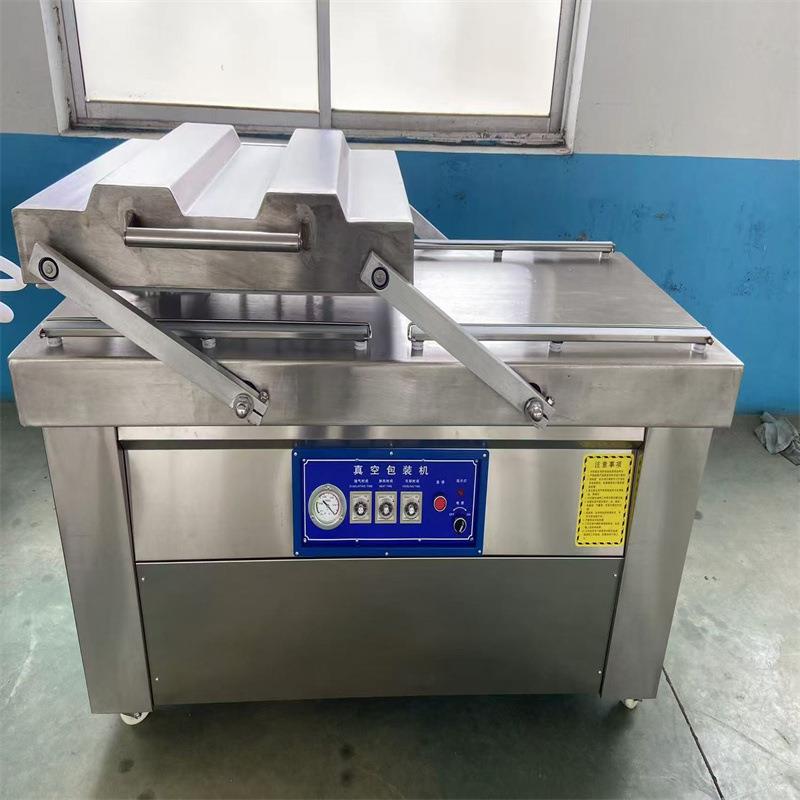 600型玉米双室真空包装机烤鸡肉制品保鲜封口设备