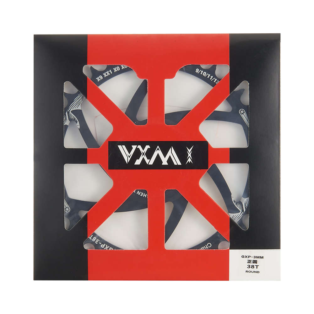 VXM山地车GXP正负齿牙盘 自行车速联直装32T单盘片偏移量3mm链轮