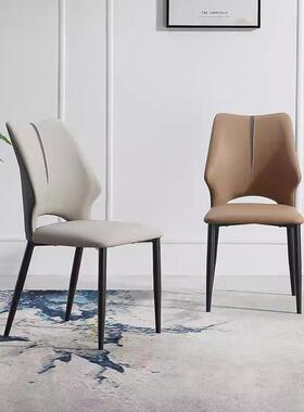 XLXXL50餐椅意式极简餐椅设计师现代简约家用高端洽谈椅酒店样板