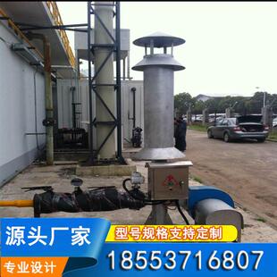 封闭式沼气火炬 开放式火炬燃烧量及厂家优缺点