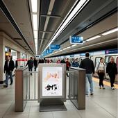 电动广告小门厂家人脸门禁机智能人行通道闸门禁识别遥控感应系统