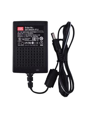明纬电源GST36U48-P1JAC-DC高信赖性绿色工业用36W适配器