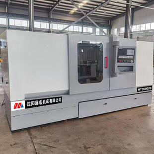 HTC5515数控斜车身卧式 数控车床T重切双主轴机床